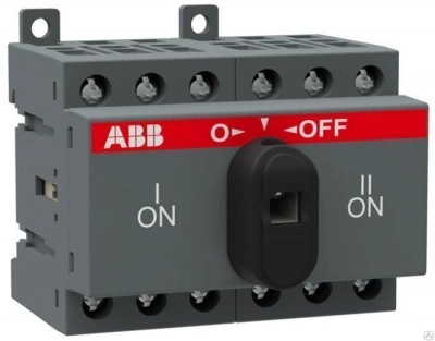 Рубильники реверсивные модульные серия OT ABB