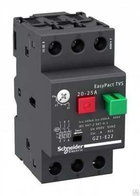 Автомат. выкл. для защиты электродвигателей GZ1  Schneider Electric